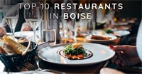 Top 10 Restaurants in Boise According to OpenTable