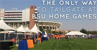 The Only Way to Tailgate at BSU Home Games