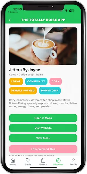 Totally Boise App Deals