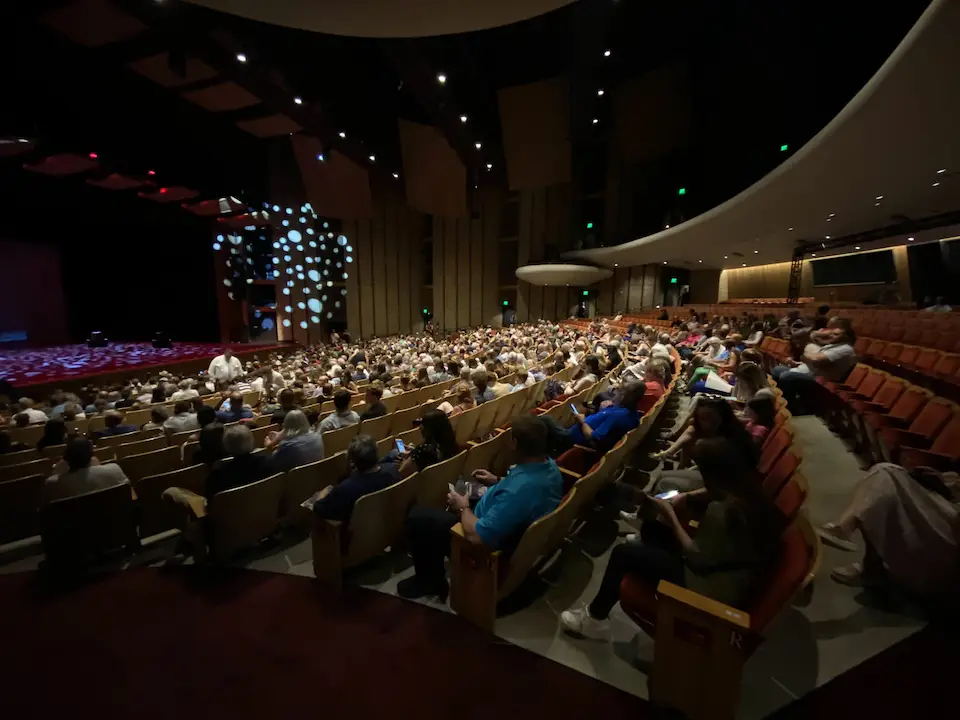 A performance at the Morrison Center