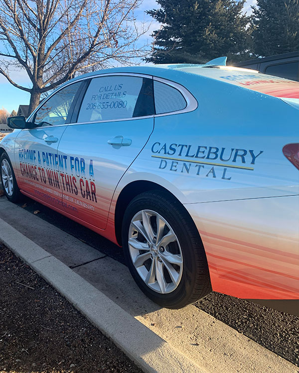Win A Brand New Car From Castlebury Dental In Eagle
