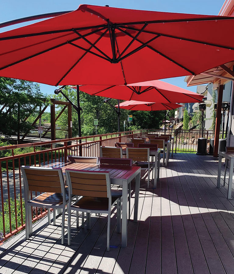 Caffe Luciano's | Top 10 Outdoor Patios in Boise According to Josh Cormier | Totally Boise 2021 Summer Mag