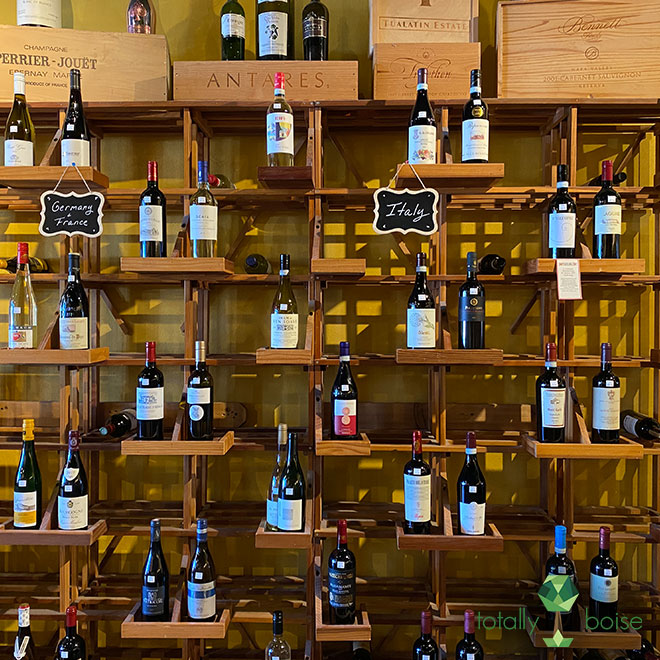 A New Vintage Wine Shop in Boise, offering wines from around the world