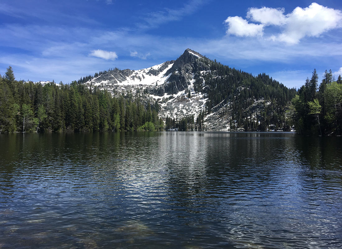 Louie Lake and Jughandle Mountain