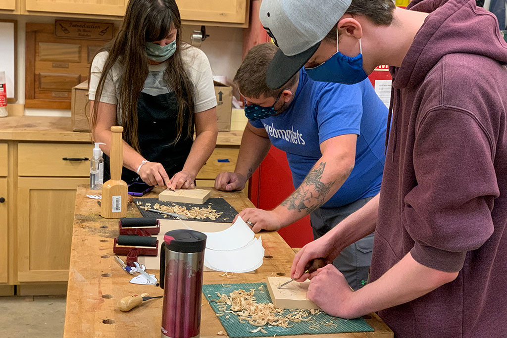 The Totally Boise Team Became Woodworkers For A Day!