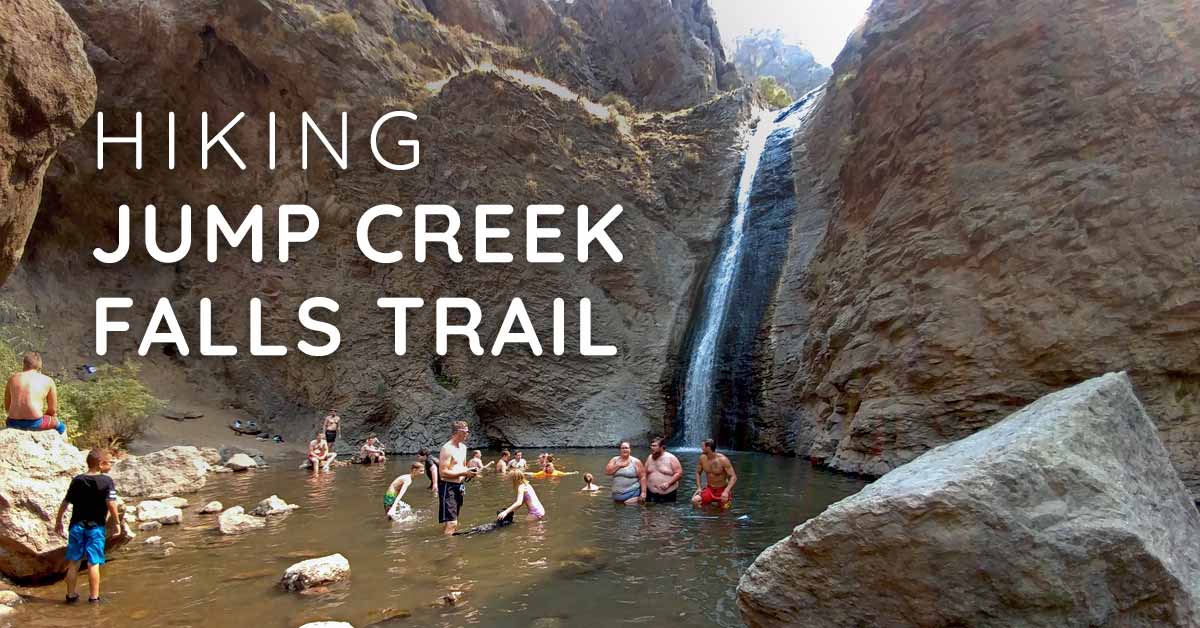 Hiking Jump Creek Falls Trail