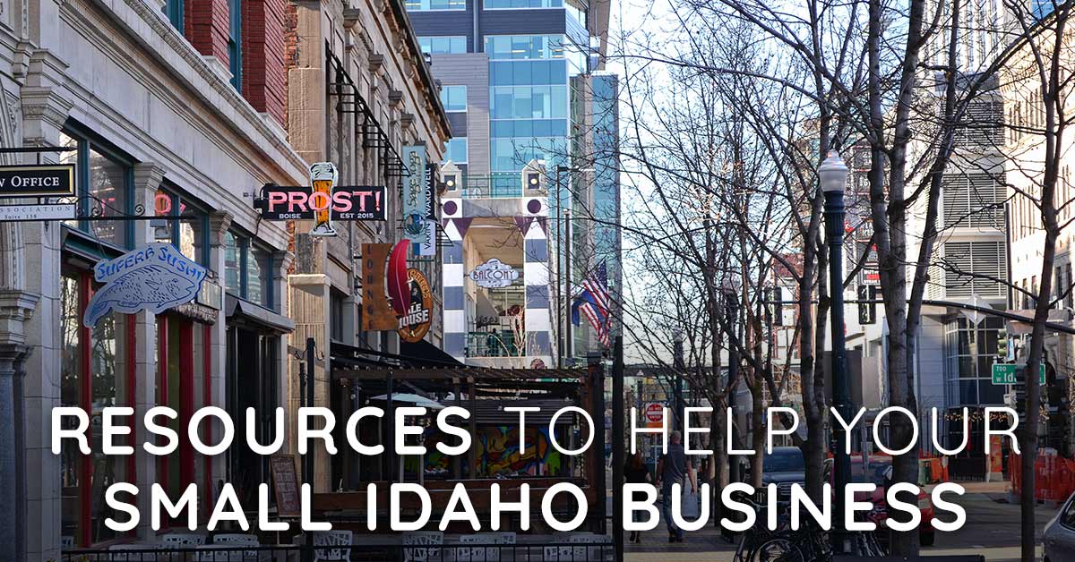 Resources to Help Your Idaho Small Businesses