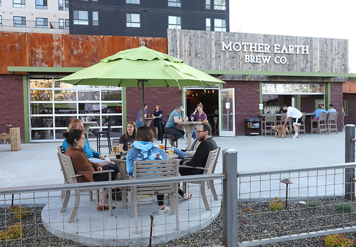 A photo of the Mother Earth Brewing company