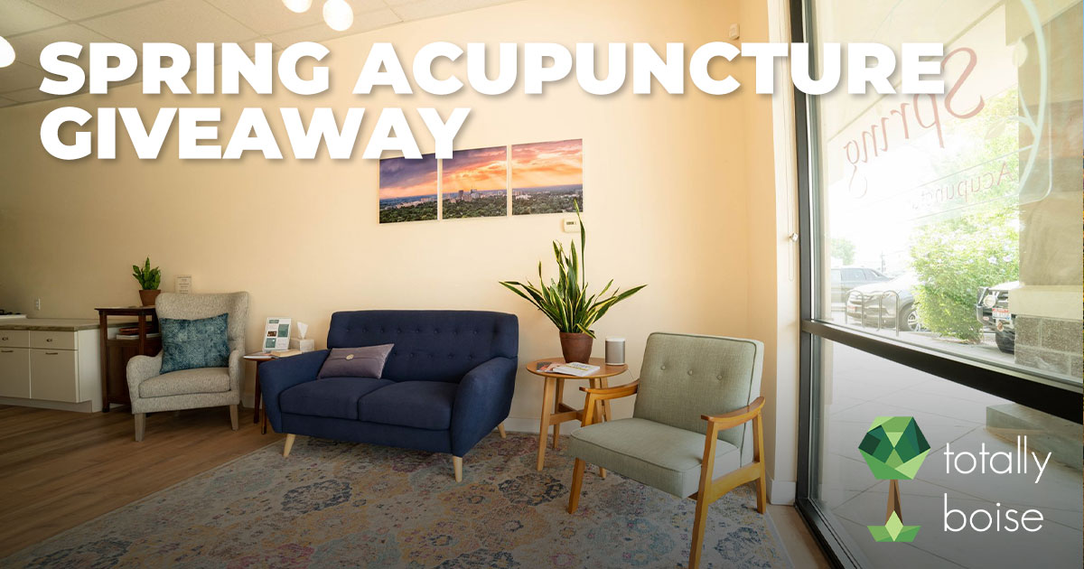 Spring Acupuncture Giveaway on Totally Boise